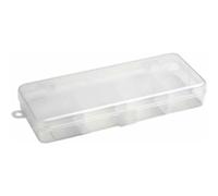 Leeda Multi Change Case Tackle Box 4-24 Compartments Clear,