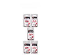 LEEDA PACK OF 5 Pike Trace Size 6 Semi-Barbed- Deadbait Rig Snap Tackle