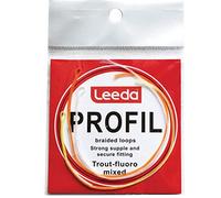 LEEDA Profil Braided Loops Trout Flouro Fly Fishing Mixed 3 Loops Per Pack