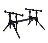 Leeda Rod Pod Rogue 3 in 1 + Carrycase, Black