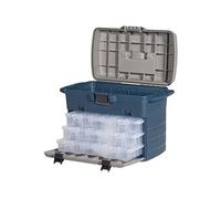 Leeda Tackle Case Box System Blue/Grey,