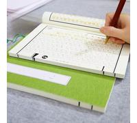 LEEDJUINE 1PC Calligraphy Description Hand Copied Heart Sutra Copy The Scripture Copybook Buddhist Text Calligraphy Copybook