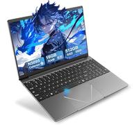 LEEDOW 15,6" FHD Laptop - Celeron N5095 16GB RAM LPDDR4 512GB SSD, Laptop PC Support Touch ID, WiFi5, Bluetooth4.2, USB3.0, Webcam, Backlit Keyboard, Lightweight Computer for Business, School, Work