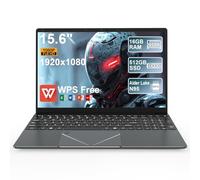 LEEDOW Laptop 15.6" Alder Lake-N95 Processor 16GB RAM 512GB SSD Support Touch ID, WiFi, BT Notebook for Work,Student,Movies