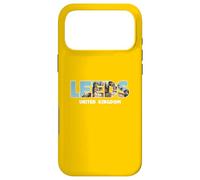 Leeds City Landmark Building Inside Bold Letters England UK Case for iPhone 17 Pro Max