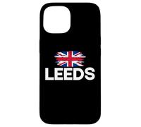 Leeds City Women Men United Kingdom Town Dad England UK Case for iPhone 15