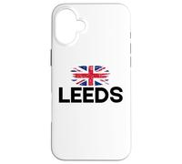 Leeds City Women Men United Kingdom Town Dad England UK Case for iPhone 16 Plus