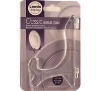 Leeds Display : CS04CL : Classic Display Stand : Clear : Small 11cm/ 4" : Plate, Picture Support