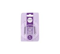 Leeds Display : PW10WL : Wire Plate Hanger No.1 : White : 9-13cm/ 3.5-5 Inch