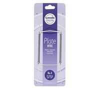 Leeds Display : PW40WL : Wire Plate Hanger No.4 : White : 25-36cm/ 10-14 Inch