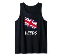 Leeds Great Britain Flag British Heritage & English Pride Tank Top