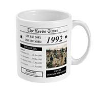 Leeds Personalised Mug, Personalise for Any Year, Coffee Cup for a United Fan