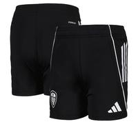 Leeds United adidas Football Training Training Shorts Youth Black