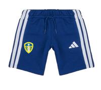 Leeds United Kid's Shorts (Size 6-7Y) Football adidas Navy Shorts - New
