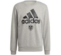 Leeds United Men's Sweatshirt (Size XS) Football adidas Essentials Top - New