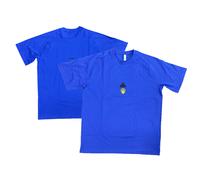 Leeds United Men's T-Shirt (Size L) Football adidas Blue Top - New