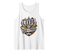 Leeds Yorkshire Born Bred Tank Top