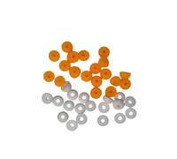 Leefai 10 sets of Bushings (PU) for Pro Fingerboard Trucks -Random Color Bushing Age 12+ for mini Finger Skateboard Trucks
