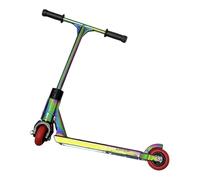 LEEFAI Metal Finger Scooter Alloy Pro Finger Stunt Scooter-Solid Metal fingerscooter (Rainbow)
