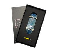 LEEFAI Pro Fingerboard Complete 34x96mm, Pre-Assembled with Bamboo Decks 5Plys, Ceramic Wheels, Opera Engraved Trucks V2