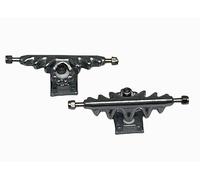 LEEFAI Pro Fingerboard Trucks 32mm/34mm/36mm Monster Trucks with Hardware-Color and Size (36mm,Raw Metal)