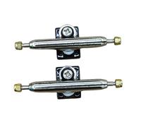 LEEFAI Pro Fingerboard Trucks G3-Single Axles Truck- Inverted Kingpin-Mini Finger Skateboard Tool -Screws Hardware,Plating Baseplate (Black, 32MM)