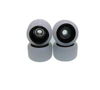 Leefai Pro Fingerboard Wheels Alloy core Layer Finger Skateboard Wheel-7.8mm*4.8mm (Black)