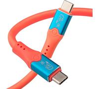 Leehitech 1M/3.28FT 240W USB C to USB C Cable for Thunderbolt 4 Cable, Support 40Gbps Bidirectional Transmission and 8K@60Hz Display for iPhone 16/15, Macbook, iPad, Samsung Galaxy S24