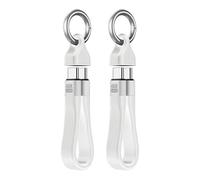 Leehitech 240W Short USB C Cable Keychain, 40Gbps 8K Fast Charge, 2 Pack