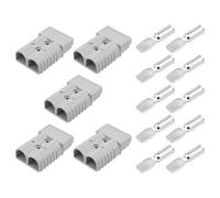 Leehitech 5 Pack 120A Battery Connector Quick Connect Modular Power Connectors Quick Disconnect for Car, Motorhome, Caravan, Camper, Boat