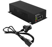 Leehitech 90W High Power Output Gigabit PoE++ Injector with 802.3af/at/bt Standard, 100M Ultra Long Distance Signal Extende and Power Supply for IP Camera/PoE Devices/CCTV