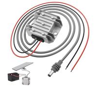 Leehitech Starlink Mini 12V Adapter, Starlink Mini Accessories Power Supply Converter, Power Cord DC 12V/24V Step Up to 30V 3.5A Waterproof Conversion Kit, DC Male Plug for Truck RV