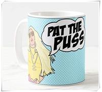 LeeHoomKok - Real Housewives Of Beverly Hills - Erika Jayne - "Pat the Puss" Inspired Coffee Mug Gift, Reality TV, Bravo, Pop Culture, 11oz Ceramic Coffee Novelty Mug/Tea Cup, Mug Gift