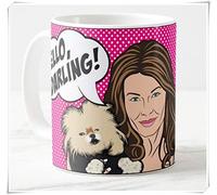 LeeHoomKok - Real Housewives Of Beverly Hills Lisa Vanderpump Inspired Coffee Mug, Reality TV Pop Culture, 11oz Ceramic Coffee Novelty Mug/Tea Cup