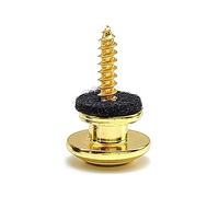 LEEINTO Electric Guitar Strap Lock Screws Guitar Strap End Pin Tail Nail Lock Button Pegs For Acoustic Electric Guitar Ukulele