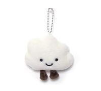LEEINTO Keychain Cloud Pendant Keychain Stylish Phone Anti-lost Lanyard Personalized Keyrings Decoration for Women's Bags Backpack Wallet
