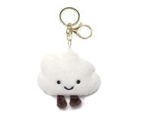 LEEINTO Keychain Cloud Pendant Keychain Stylish Phone Anti-lost Lanyard Personalized Keyrings Decoration for Women's Bags Backpack Wallet