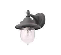 Leek Outdoor Dome Wall Lamp Anthracite Grey IP44 Netlighting Grey One Size