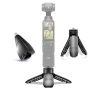 Leekai Auto Opened Mini Tripod for DJI Pocket 3 & 2, Portable Vlog Tripod Stand, Automatic Pocket Desktop Stand Grip, Small Selfie Stick Tabletop Mount for insta360 X5/X4/X3/DJl Osmo Action 5 Pro/4/3