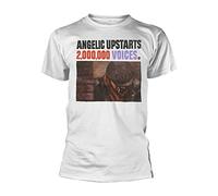 LEEKATO Angelic Upstarts '2,000,000 Voices' T Shirt - New White