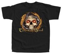 LEEKATO Baldur's Gate Throne of Bhaal Game 1998 T-Shirt Black