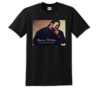 LEEKATO Barry White T-Shirt Soul Seduction Vinyl Cd Cover Small Medium Large XL