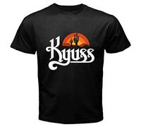 LEEKATO Kyuss Logo Men's Black T-Shirt Size S M L XL 2XL 3XL