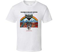 LEEKATO Logans Run Sci Fi Movie T Shirt White