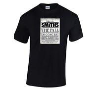 LEEKATO Mens The Smiths GIG Poster T Shirt Morrissey Indie Black