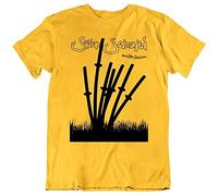 LEEKATO Seven Samurai Akira Kurosawa Japanese Fans T-Shirt Yellow