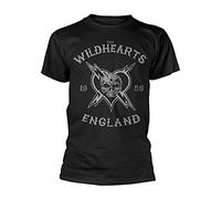 LEEKATO The Wildhearts 'England 1989' T Shirt - New Black