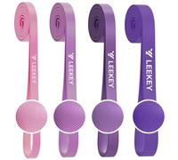 LEEKEY Resistance Bands Set for Pull-Up Assistance & Full-Body Training, Multi-Level Exercise Bands with Bag for Home Workouts, Physical Therapy, Strength Training (Men/Women)