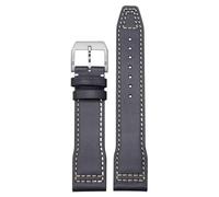 LEEKONENU Genuine Leather Watch Strap For IWC Pilot's Mark Little Prince Portofino Portugiese(Blues,22mm)