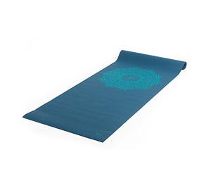 Leela Collection Yoga Mat Many Colour Combinations and Design Prints Sticky Mat Lightweight PVC Mat, Ideal For Beginners